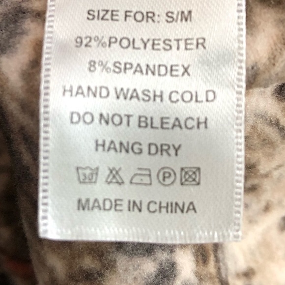 Shosho fleece lined print leggings - Picture 4 of 4